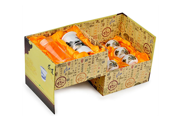 中国风的茶具礼盒如何设计