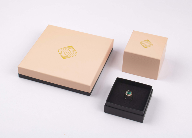 Handmade Jewelry ring paper packaging box